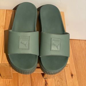 Fenty x Puma Platform Slide Sandal Army Green
